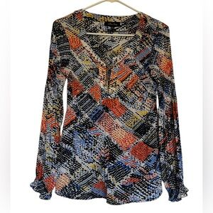 Melissa Paige Long Sleeve Blouse Size S